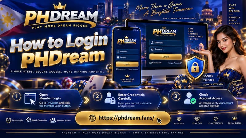 How to Login PHDream