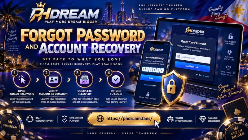 Forgot Password and Account Recovery