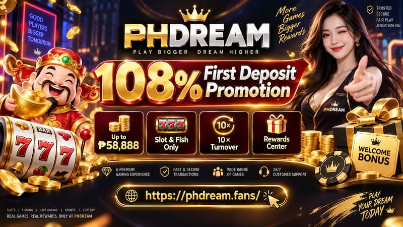 108% First Deposit Promotion