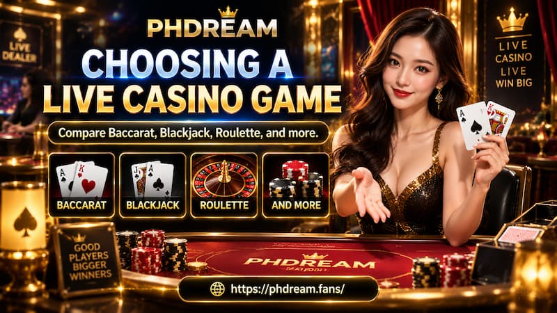 Choosing a Live Casino Game