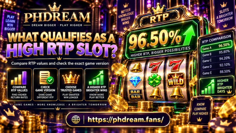 What Qualifies as a High RTP Slot?